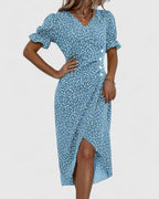 Women's Midi Summer Dress – Comfortable Casual Dress – Kataryna