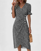 Women's Midi Summer Dress – Comfortable Casual Dress – Kataryna