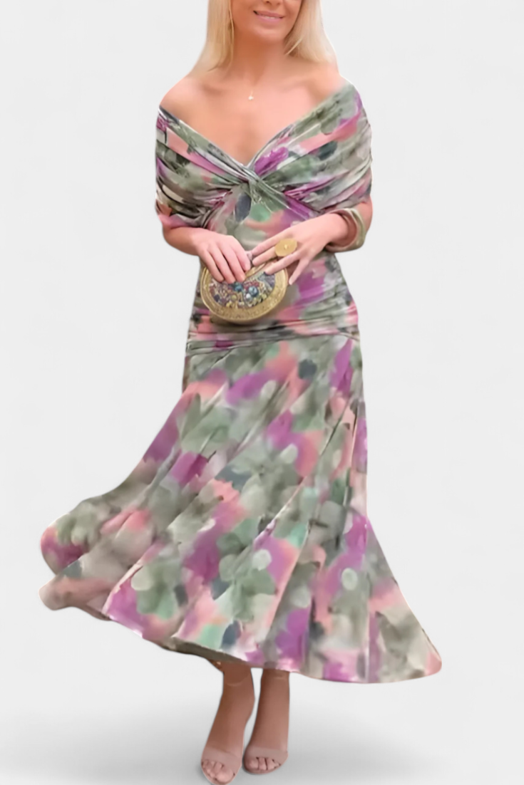 Seraphina | Elegant Floral Maxi Dress