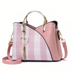 Women's Luxury Faux Leather Bag – Elegant Shoulder Bag – Lillian