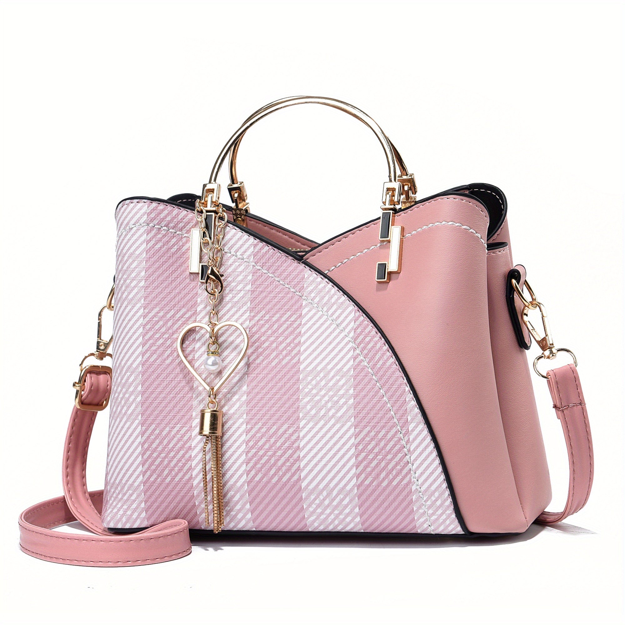 Women's Luxury Faux Leather Bag – Elegant Shoulder Bag – Lillian