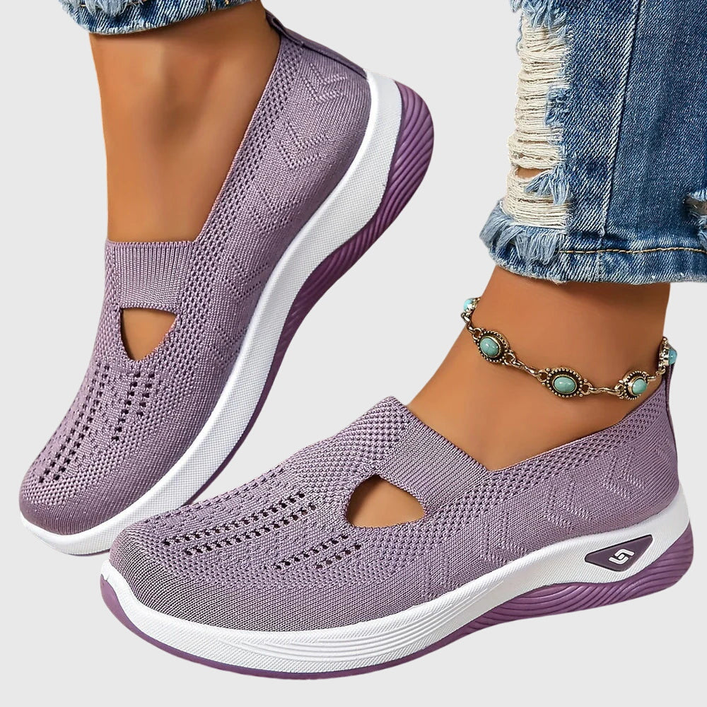 Women’s Orthopedic Slip-On Shoes – Easy Comfort Walking Shoes – Nicole