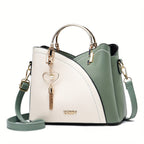 Women's Luxury Faux Leather Bag – Elegant Shoulder Bag – Lillian