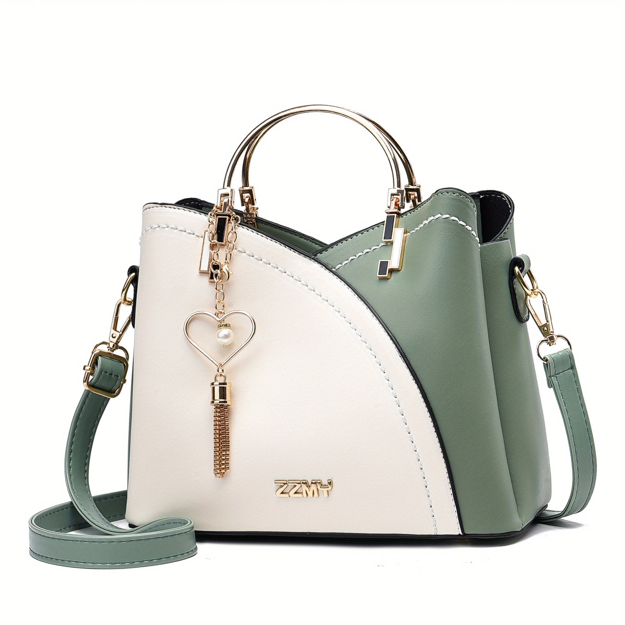 Women's Luxury Faux Leather Bag – Elegant Shoulder Bag – Lillian