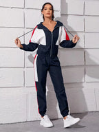 Women's Zip-Up Lounge Set – Hooded Legging Co-Ord