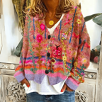 Women's Relaxed Knit Everyday Cardigan – Long Sleeve Cardigan