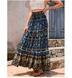 Elara | High Waist Maxi Skirt