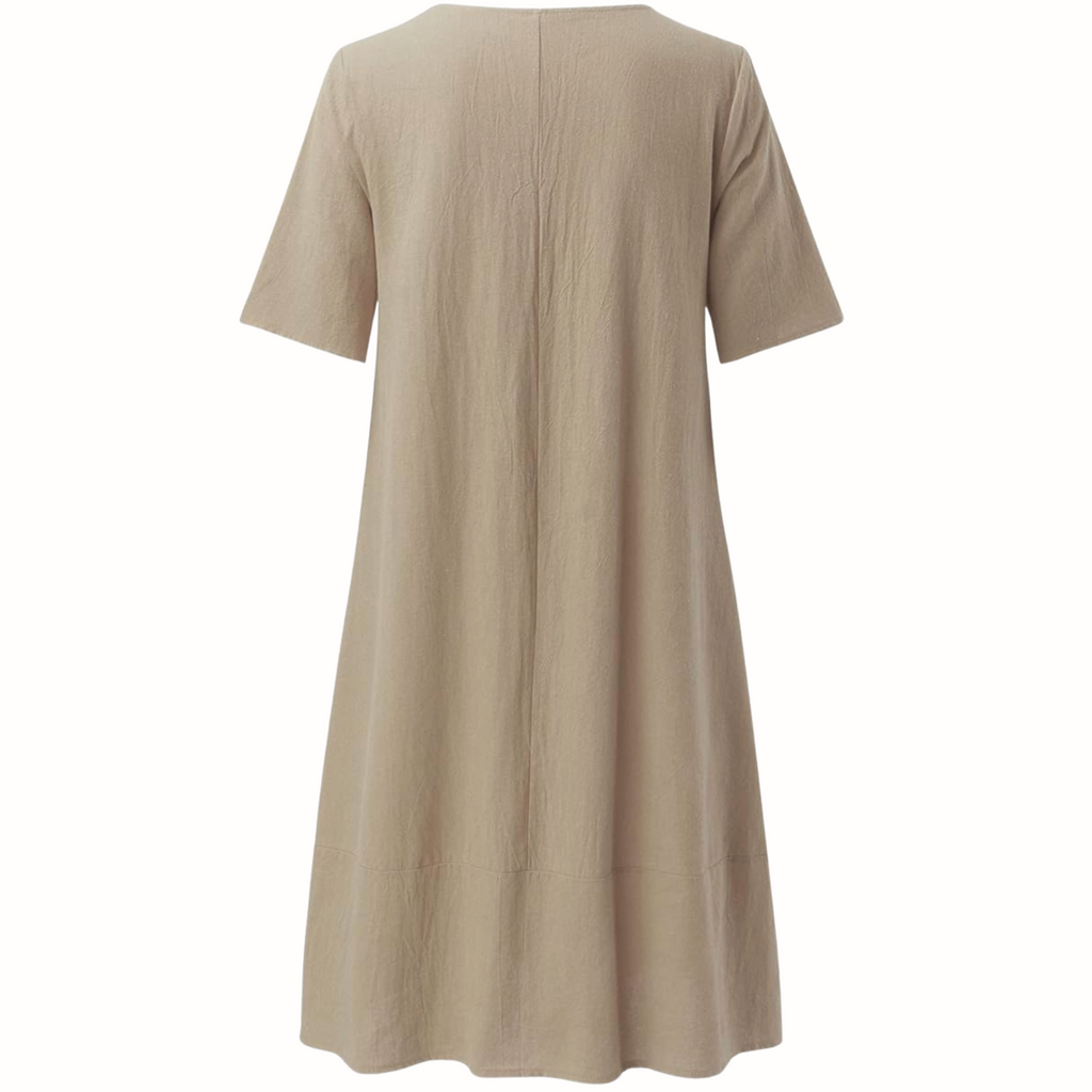 Women's Midi Dress – Relaxed Fit Casual Dress – Hadley