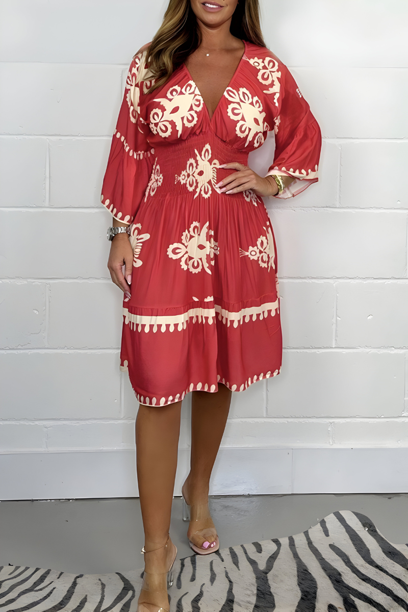Women's Boho Dress – Relaxed Flowy Day-to-Night Dress