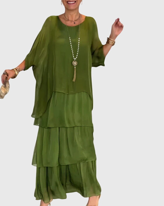Women's Maxi Dress – Flowing Elegant Dress – Susan