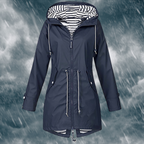 Women's Waterproof Rain Jacket – Lightweight Outdoor Jacket – Linda