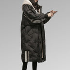 Women's Long Puffer Jacket – Full-Length Quilted Winter Jacket