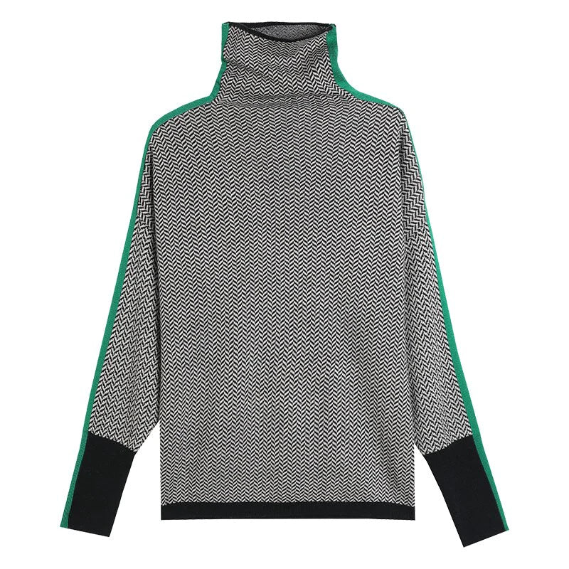 Women's Classic Knit Sweater – Soft Crew Neck Long Sleeve Pullover