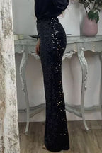 Women's Sequin Pants – Sparkly Evening Pants
