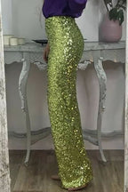 Women's Sequin Pants – Sparkly Evening Pants
