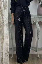 Women's Sequin Pants – Sparkly Evening Pants