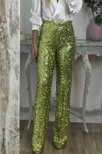 Women's Sequin Pants – Sparkly Evening Pants