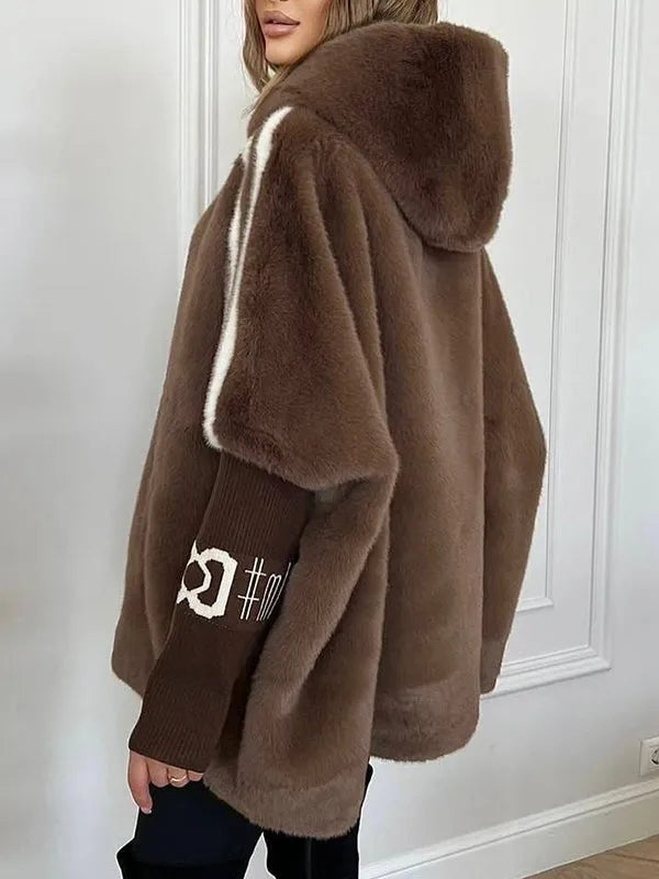 Women's Hooded Winter Coat – Padded Longline Cold Weather Coat