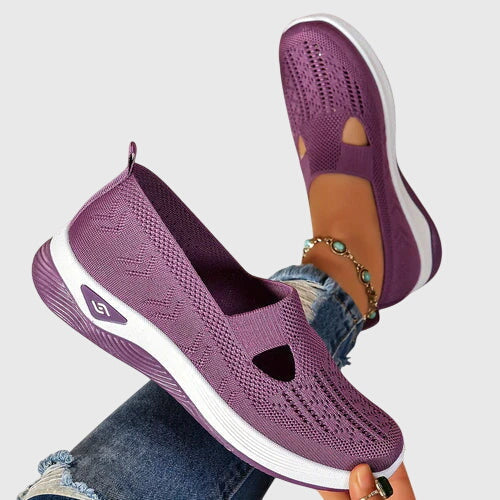 Women’s Orthopedic Slip-On Shoes – Easy Comfort Walking Shoes – Nicole