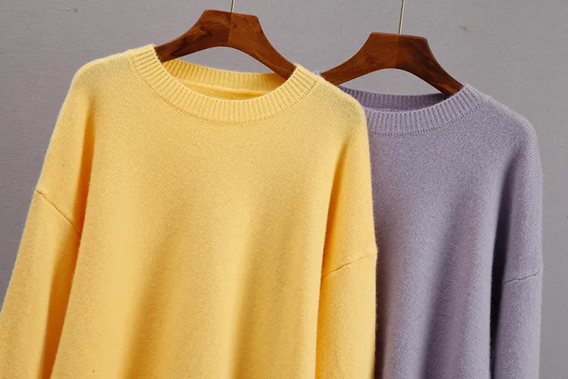Women's Oversized Sweater – Relaxed Fit Winter Sweater