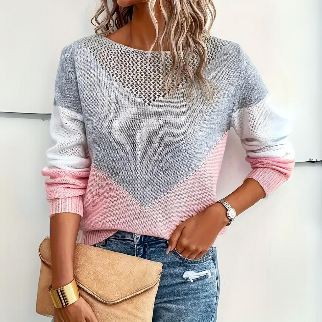 Women's Oversized Sweater – Relaxed Fit Casual Knit Sweater