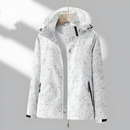 Women's Hooded Windbreaker Jacket – Lightweight Outdoor Jacket