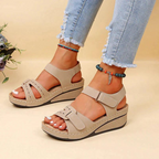 Women's Walking Sandals with Soft Footbed and Secure Straps