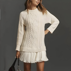 Women's Oversized Sweater – Relaxed Long Sleeve Knit Pullover