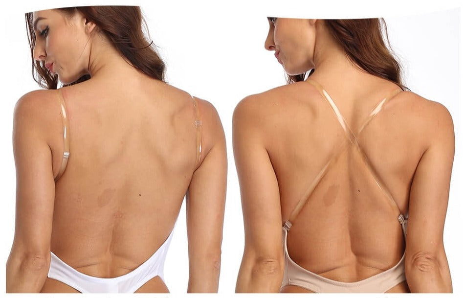 Women's Low Back Shaping Bodysuit – Built-In Support Contour Bodysuit
