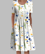 Women's Elegant Midi Dress – Timeless Occasion Dress – Audrey