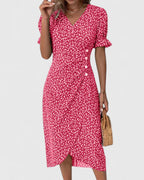 Women's Midi Summer Dress – Comfortable Casual Dress – Kataryna