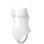 Women's Backless Shaping Bodysuit – Seamless Low Back Support Bodysuit