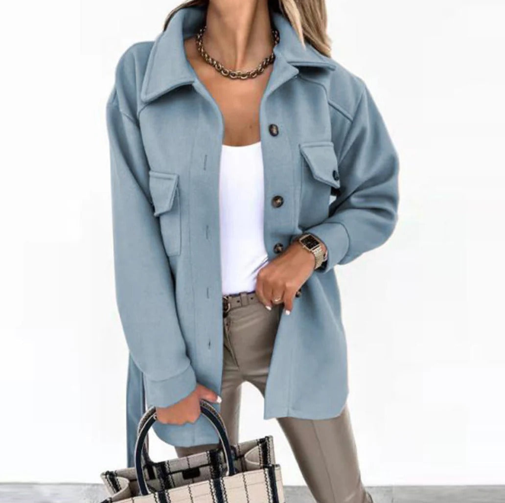 Women's Lightweight Summer Jacket – Relaxed Transitional Outerwear