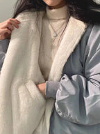 Women's Reversible Hooded Jacket – Oversized Winter Coat