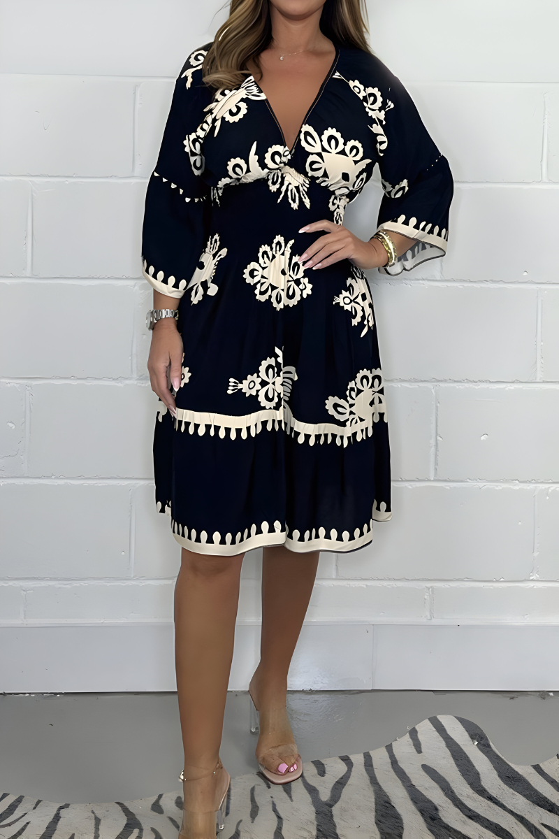 Women's Boho Dress – Relaxed Flowy Day-to-Night Dress