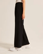 Women's Flared Trousers – High Waist Fitted Flare Leg Pants