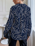 Women's Ruffle Blouse – Elegant Detail Blouse – Romilly