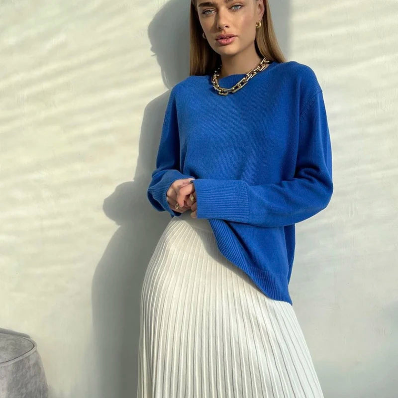 Women's Oversized Sweater – Relaxed Fit Winter Sweater