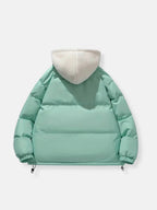 Women's Fleece Lined Jacket – Hooded Winter Zip-Up Jacket
