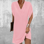 Women's Midi Dress – Tummy Control Casual Dress – Delilah