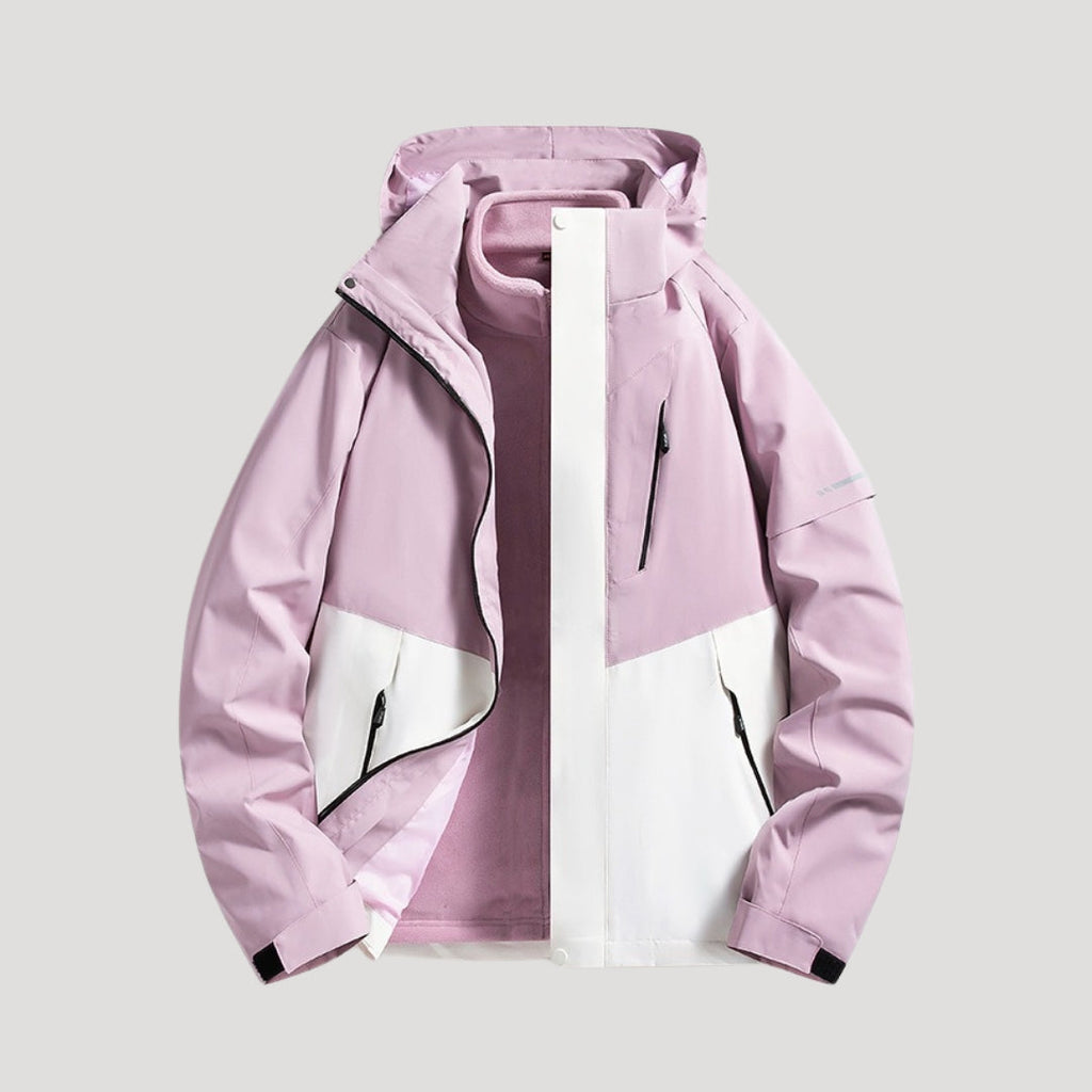 Women's Waterproof Windbreaker Jacket – Outdoor Rain Jacket – Jeanne