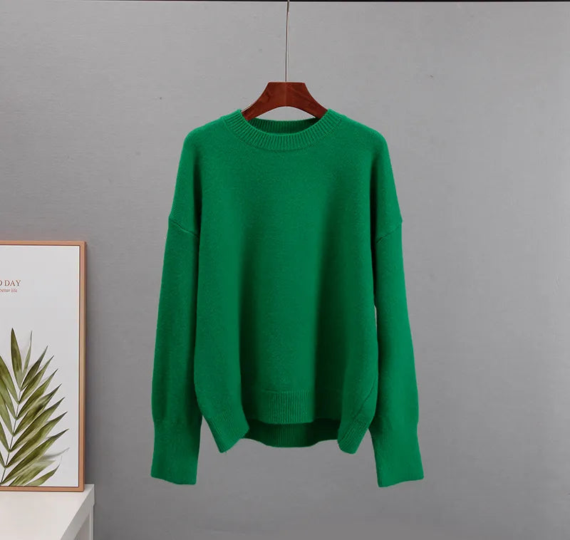 Women's Oversized Sweater – Relaxed Fit Winter Sweater