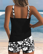 Women's Floral Bikini Set – Two-Piece Swim Set – Melanie