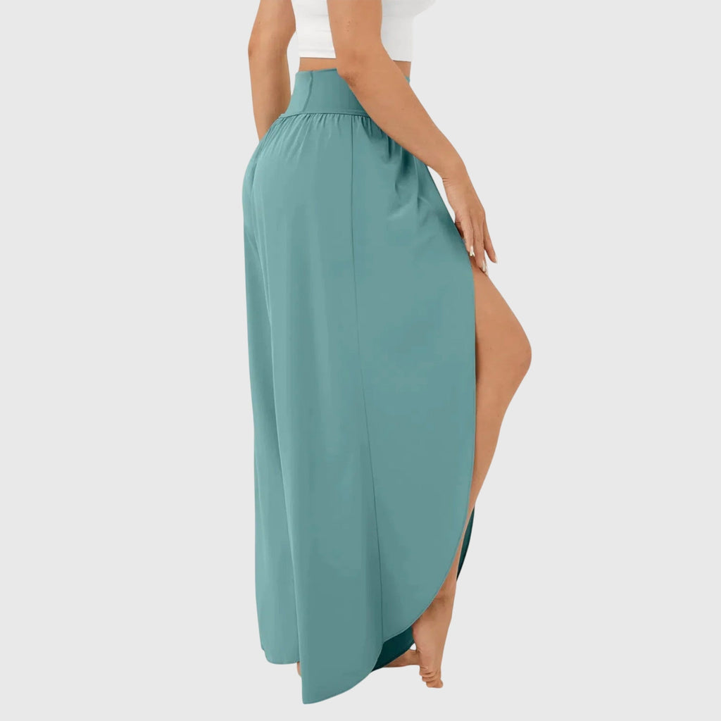 Women's Boho Wide Leg Pants – Casual Summer Pants – Zafira