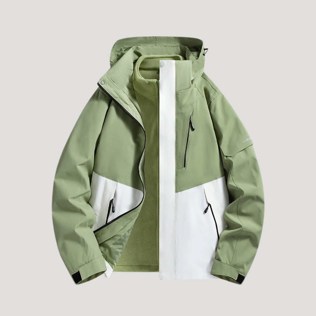Women's Waterproof Windbreaker Jacket – Outdoor Rain Jacket – Jeanne