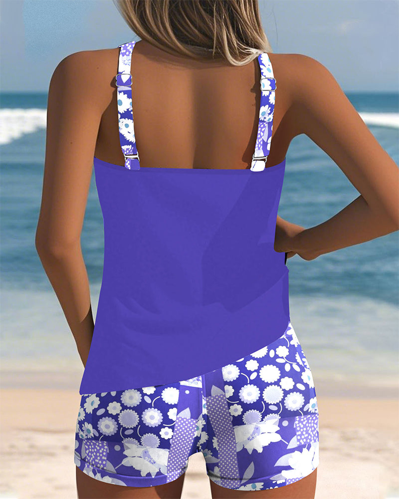 Women's Floral Bikini Set – Two-Piece Swim Set – Melanie