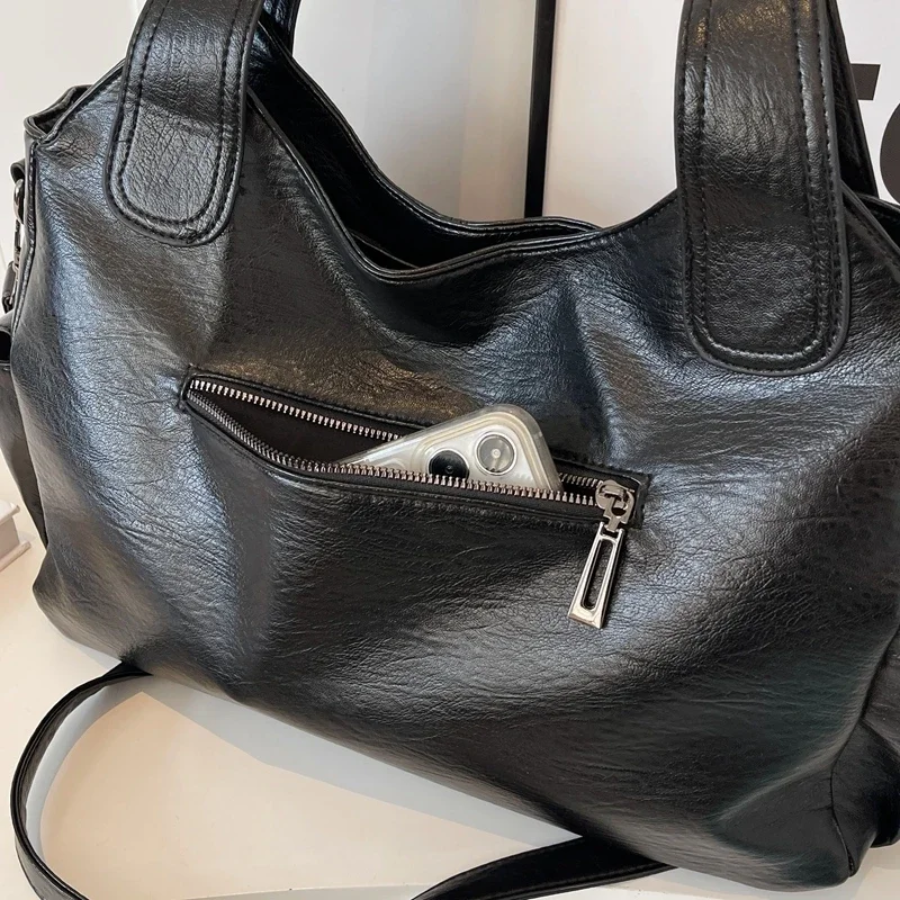Women's Casual Shoulder Bag – Stylish Everyday Shoulder Bag – Amber
