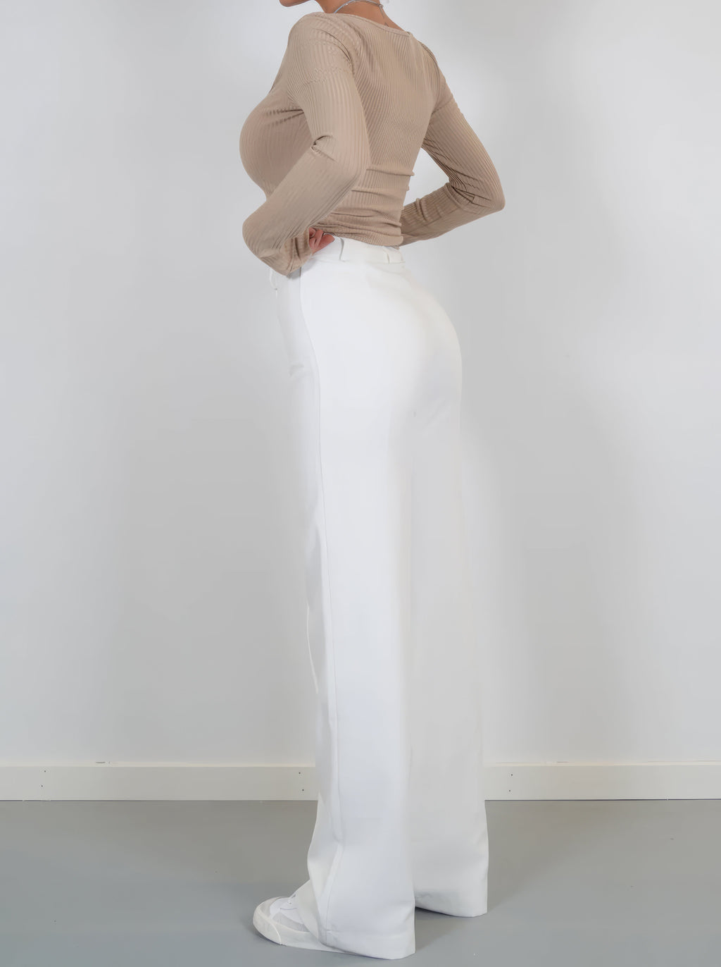 Women's Relaxed Wide Leg Pants – High Rise Casual Pants