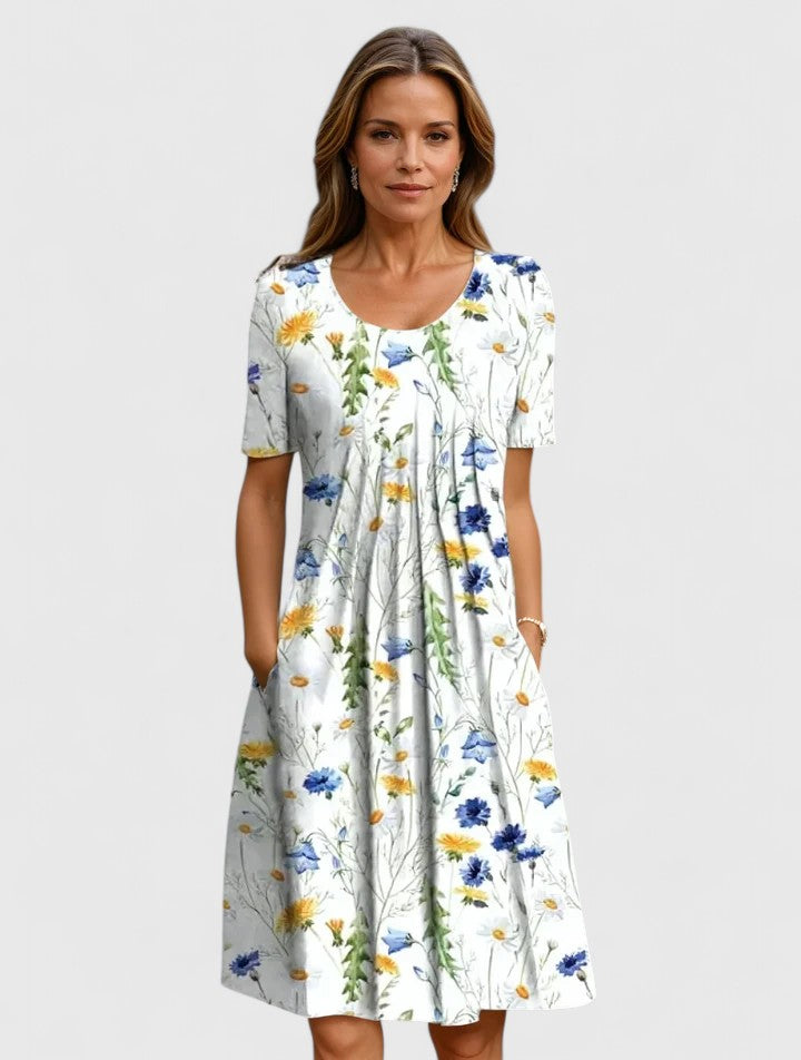 Women's Elegant Midi Dress – Timeless Occasion Dress – Valorynn