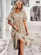 Women's Summer Dress – Casual Short Sleeve Dress – Layla